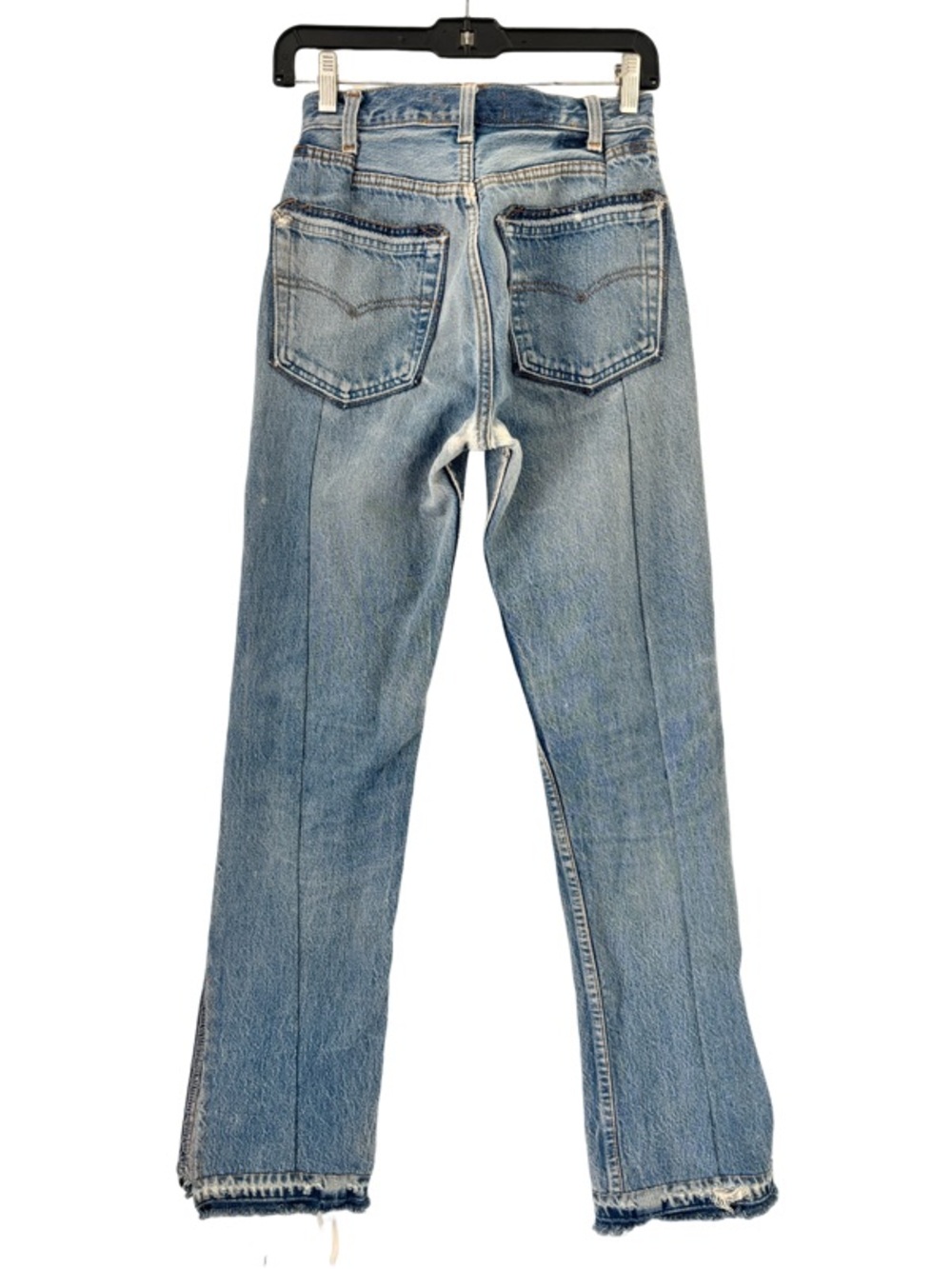 EB Denim Vintage Unraveled Straight Leg in Medium Wash Size 25 - Picture 8 of 10